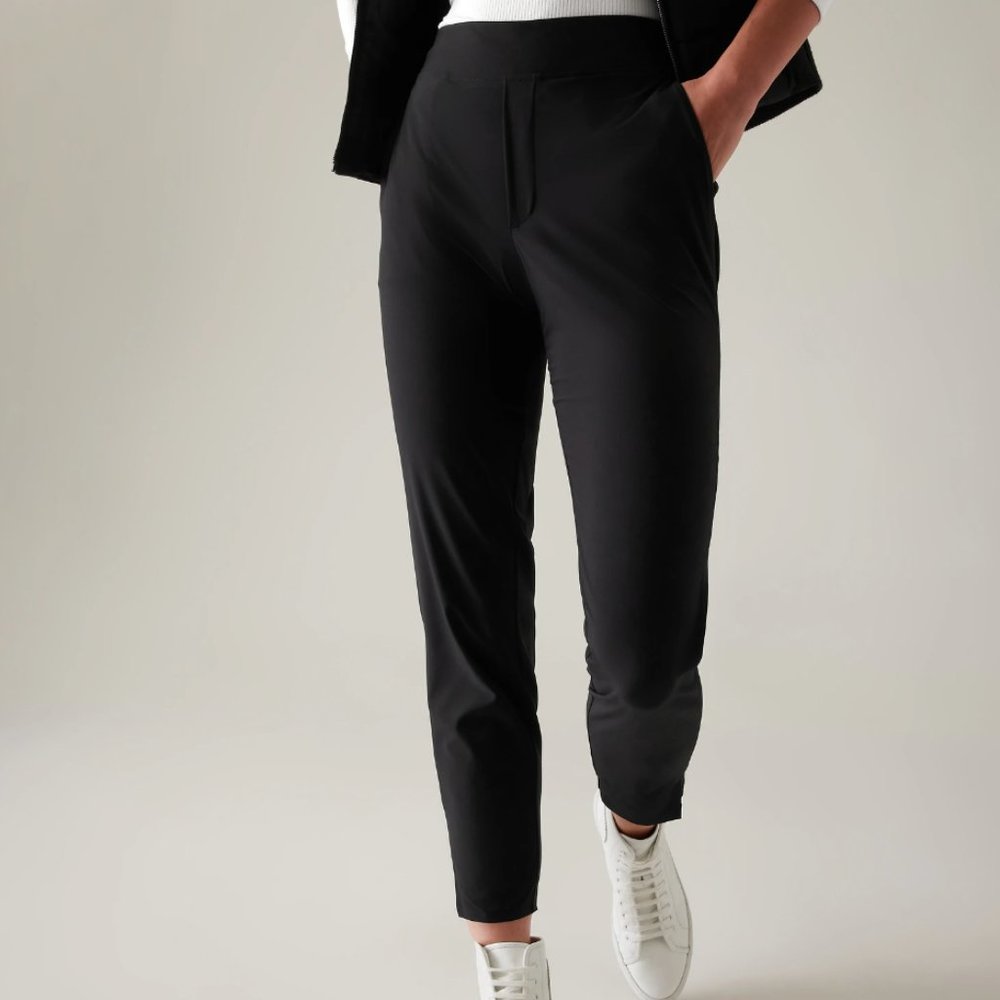 Athleta Brooklyn Ankle Pant in Black Size 16